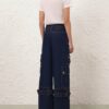 Denim Cargo Mini Skirt Harbour Blue Online Denim Cargo Mini Skirt Harbour Blue Online