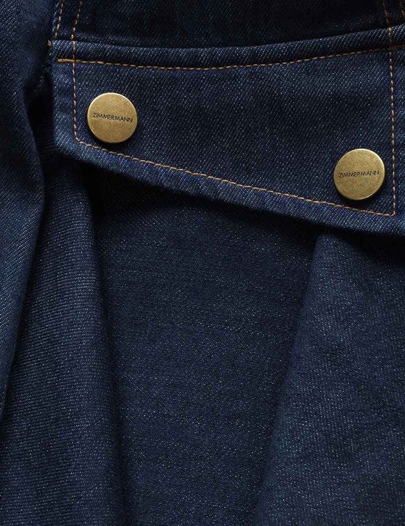 Denim Cargo Mini Skirt Harbour Blue Online Denim Cargo Mini Skirt Harbour Blue Online