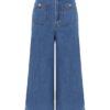 Denim Culotte Bay Blue Online