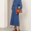 Denim Culotte Bay Blue Online