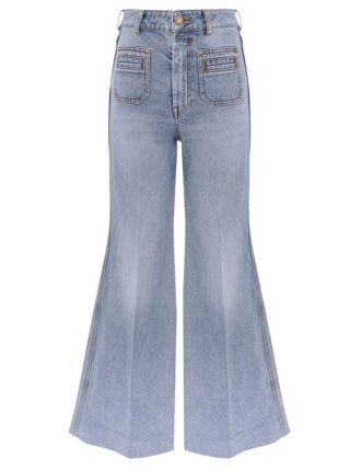 Denim Flare Jean Sea Foam Online