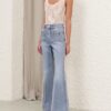Denim Flare Jean Sea Foam Online Denim Flare Jean Sea Foam Online