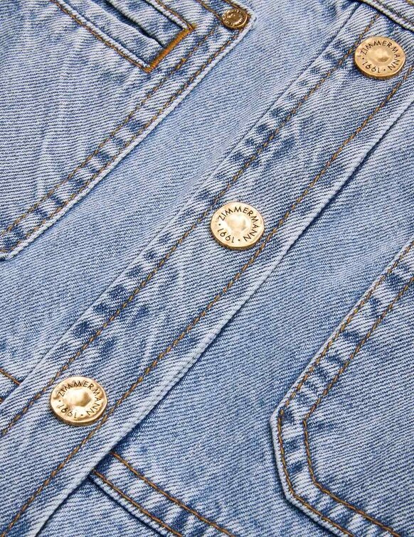 Denim Midi Skirt Sea Foam Online Denim Midi Skirt Sea Foam Online