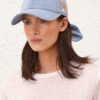 Denim Tie Cap Skylark Online