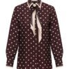 Dot Relaxed Shirt Chocolate Dot Online