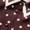 Dot Relaxed Shirt Chocolate Dot Online