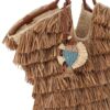 Fish Raffia Bag Charm Turquoise Online