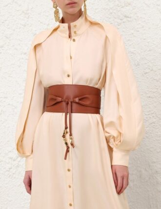 Foam Pebbles Wrap Belt 120 Pecan Online