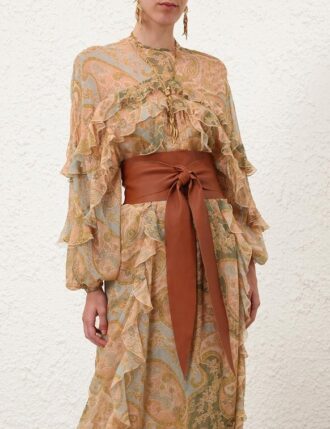 Foam Wrap Belt Tan Online