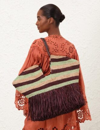 goldentime large fringe tote burgundy stripe online 2 330x429 - Goldentime Large Fringe Tote Burgundy Stripe Online