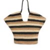 Goldentime Large Tote Black Stripes Online