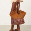 Goldentime Medium Fringe Tote Multico Mouline Online