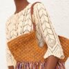Goldentime Medium Fringe Tote Multico Mouline Online
