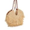 Goldentime Medium Fringe Tote Natural Online