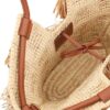 Goldentime Small Fringe Tote Tan Fringe Stripe Online
