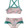 Indra Kids Contrast Bikini Lilac Scarf Floral Online Indra Kids Contrast Bikini Lilac Scarf Floral Online