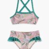 Indra Kids Contrast Bikini Lilac Scarf Floral Online Indra Kids Contrast Bikini Lilac Scarf Floral Online