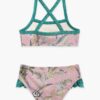 Indra Kids Contrast Bikini Lilac Scarf Floral Online Indra Kids Contrast Bikini Lilac Scarf Floral Online