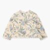 Indra Kids Quilted Jacket Cream Scarf Floral Online Indra Kids Quilted Jacket Cream Scarf Floral Online