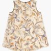Indra Kids Swing Dress Biscuit Scarf Floral Online