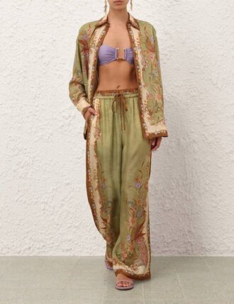 indra relaxed pant khaki scarf floral online 2 330x429 - Indra Relaxed Pant Khaki Scarf Floral Online