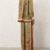 Indra Relaxed Pant Khaki Scarf Floral Online