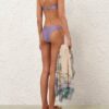 Indra Studded Flower Bikini Petrol Online
