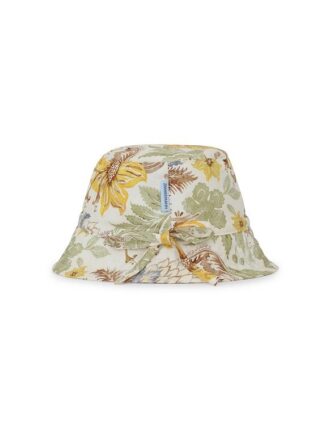 Kids Bucket Hat Stamp Floral Cream Online