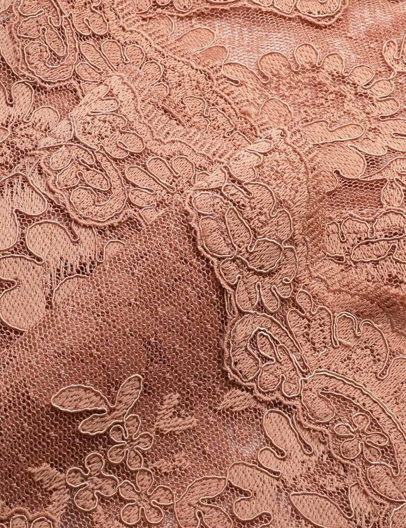 Lace Neck Scarf Peach Online Lace Neck Scarf Peach Online