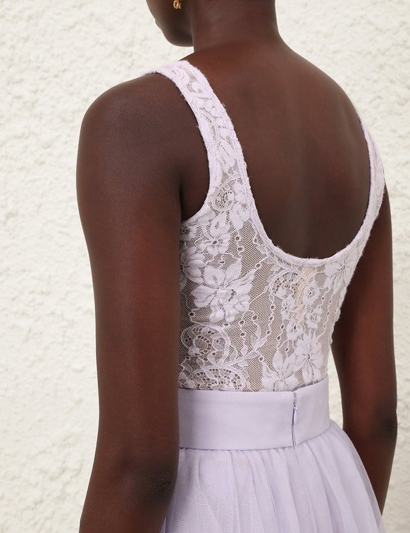 Lace Scoop Bodysuit Lilac Online Lace Scoop Bodysuit Lilac Online