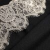 Lace Wool Stole Black Online Lace Wool Stole Black Online