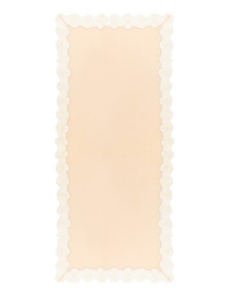 Lace Wool Stole Cream Online