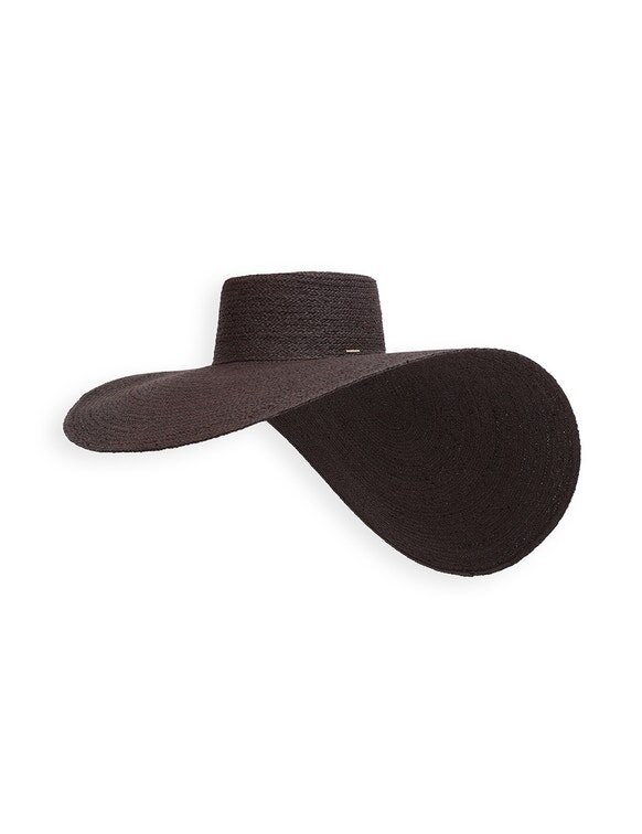 Long Brim Sunhat Espresso Online Long Brim Sunhat Espresso Online