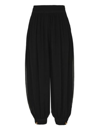 Luna Billow Harem Pant Black Online