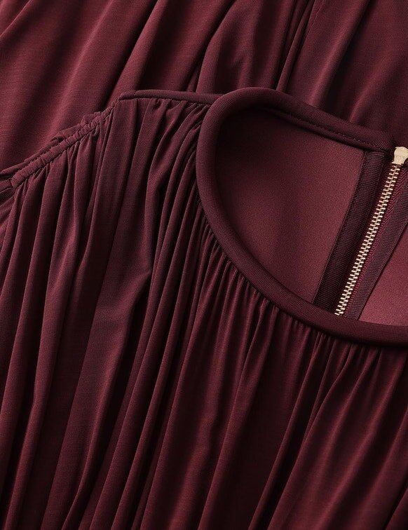 Luna Billow Maxi Dress Mahogany Online Luna Billow Maxi Dress Mahogany Online