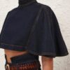 Luna Denim Capelet Night Sky Online
