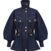 Luna Denim Utility Jacket Harbour Blue Online