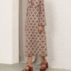 Luna Guipure Midi Dress Chocolate Cream Online