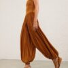 Luna Jersey Jumpsuit Whisky Online