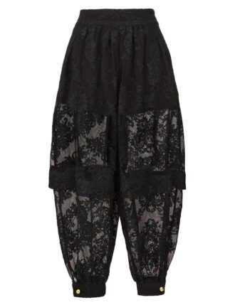 Luna Lace Harem Pant Black Online