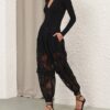 Luna Lace Harem Pant Black Online Luna Lace Harem Pant Black Online