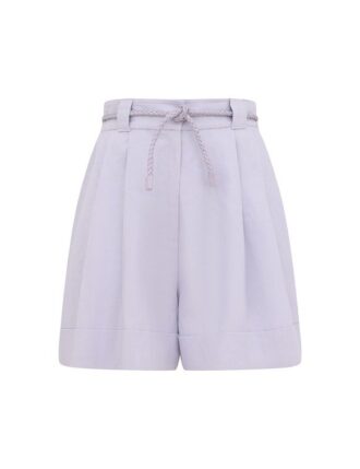 Luna Linen Tailored Short Lilac Online