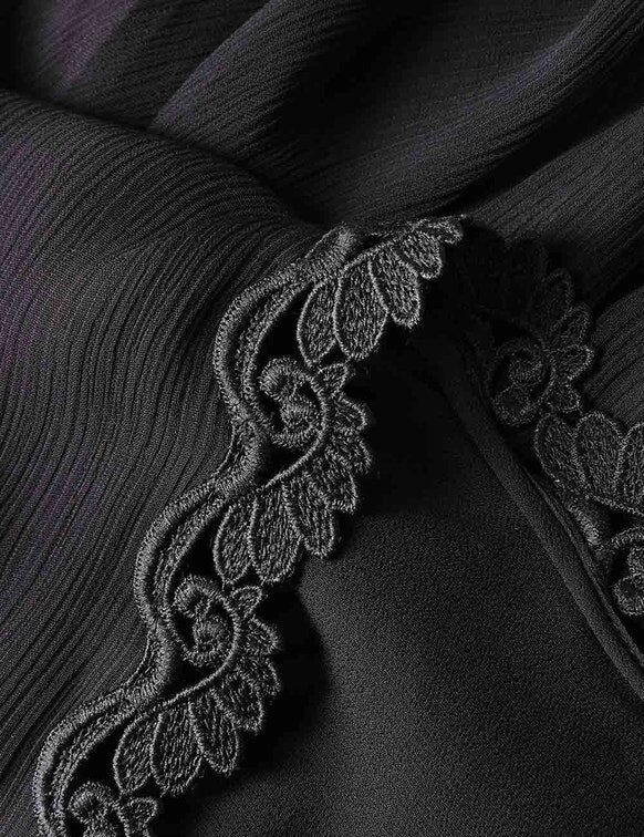 Luna Peplum Blouse Black Online Luna Peplum Blouse Black Online