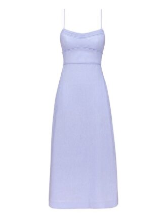 Luna Pleated Frill Skirt Dusty Pink Online