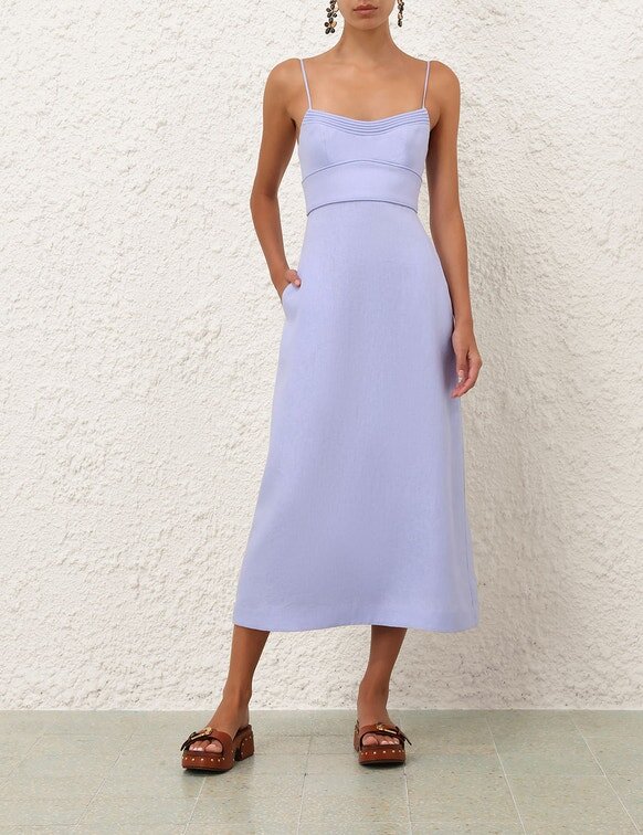 Luna Pleated Frill Skirt Dusty Pink Online Luna Pleated Frill Skirt Dusty Pink Online