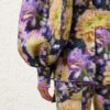 Luna Printed Drill Jacket Violet Dahlia Online