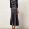Luna Striped Top Navy/Cream Online