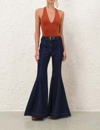 Luna Super Flare Jean Harbour Blue Online