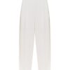 Luna Twill Barrel Pant White Online