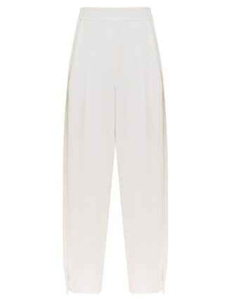 Luna Twill Barrel Pant White Online